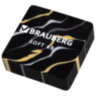 Ластики BRAUBERG "MARBLE", НАБОР 6 штук, 34х34х11 мм, квадратные, экологичный ПВХ, блистер, 272735, 272735