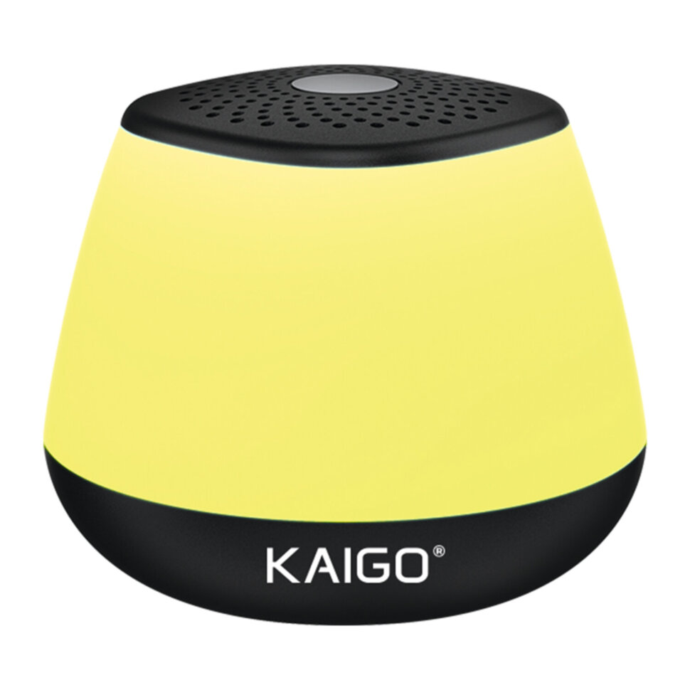 Колонка портативная KAIGO (КАЙГО) GE-3058, 3 Вт, Bluetooth, Micro SD, RGB, 514222, 514222