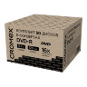 Диски DVD-R в конверте КОМПЛЕКТ 50 шт., 4,7 Gb, 16x, CROMEX, 513798, 513798