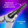 Циркуль с защитным колпачком BRAUBERG "ULTRA", 135 мм, графитовый, блистер, 210817, 210817