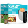 Тостер SCARLETT SC-TM11012, 650 Вт, 2 тоста, 6 режимов, металл/пластик, черный/серебро, 455892
