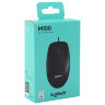 Мышь проводная LOGITECH M100, USB, 2 кнопки + 1 колесо-кнопка, оптическая, черно-серая, 511454