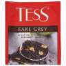 Чай TESS "Earl Grey" черный с бергамотом с цедрой лимона, 100 пакетиков в конвертах по 1,8 г, 1251-09, 621965