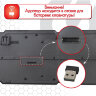Клавиатура беспроводная SONNEN KB-5156, USB, 104 клавиши, 2,4 Ghz, черная, 512654, 512654