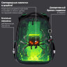 Ранец BRAUBERG PREMIUM, 2 отделения, с брелоком, "Digital spider", LED-ЛАМПОЧКИ, 38х29х16 см, 273101, 273101