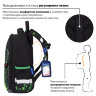Ранец BRAUBERG PREMIUM, 2 отделения, с брелоком, "Digital spider", LED-ЛАМПОЧКИ, 38х29х16 см, 273101, 273101