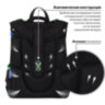 Ранец BRAUBERG PREMIUM, 2 отделения, с брелоком, "Digital spider", LED-ЛАМПОЧКИ, 38х29х16 см, 273101, 273101