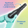 Циркуль с защитным колпачком BRAUBERG "ULTRA", 135 мм, мятный, блистер, 210820, 210820