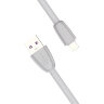 Кабель силиконовый USB – Lightning 8 pin, 1 м, VIXION PRO VX-12i, для зарядки и передачи данных, серый, 02991, БП-00000968, 514415