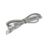 Кабель силиконовый USB – Lightning 8 pin, 1 м, VIXION PRO VX-12i, для зарядки и передачи данных, серый, 02991, БП-00000968, 514415