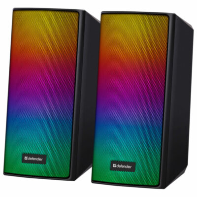 Колонки компьютерные DEFENDER SPITFIRE 2.0, 6 Вт, Bluetooth, питание от USB, 65047, 514046