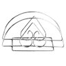 Салфетница 13х7х6 см, ассорти 3 дизайна, хром, металл, BOOMHOUSE (БУМХАУС) BASIC, 701121, 701121