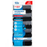 Салфетки из МИКРОФИБРЫ 30х30 см, GRAY & BLACK, big pack, КОМПЛЕКТ 10 штук, 180 г/м2, LAIMA HOME, 700610, 700610