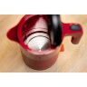 Чайник BOSCH TWK 2M164, 1,7 л, 2400 Вт, закрытый нагревательный элемент, пластик, красный, 458592