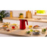 Чайник BOSCH TWK 2M164, 1,7 л, 2400 Вт, закрытый нагревательный элемент, пластик, красный, 458592