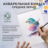 Папка для акварели БОЛЬШАЯ А3, 30 л., "СТАРЫЙ ТРАМВАЙ", зерно, 200 г/м2, ГОЗНАК, BRAUBERG ART CLASSIC, 112324, 112324