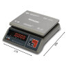 Весы фасовочные MERTECH M-ER 326AFU-6.01, LCD (0,005-6 кг), дискретность 0,1 г, платформа 255x205 мм, 3059, 290783