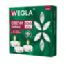 Свечи чайные литые в гильзе WEGLA (ВЕГЛА) EXTRA, до 4 часов горения, вес 10 грамм, КОМПЛЕКТ 100 штук, 702572, 702572