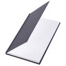 Блокнот А5 134х206 мм, 80 л., твёрдый, клетка, BRAUBERG "Minimal", синий, 116439, 116439