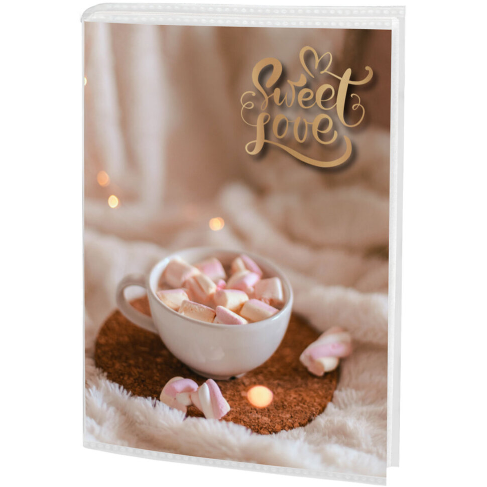 Фотоальбом BRAUBERG "Sweet love" на 36 фото 10х15 см, мягкая обложка, 391434, 391434