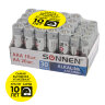 Батарейки КОМПЛЕКТ 30 (20+10) шт., SONNEN Alkaline, AA+ААА (LR6+LR03), в коробке, 455097, 455097