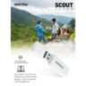 Флеш-диск 8 GB SMARTBUY Scout USB 2.0, белый, SB008GB2SCW, 513761