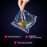 Пакеты с замком ZIP LOCK "зиплок", комплект 100 шт., 40х60 мм, ПВД, толщина 35 микрон, BRAUBERG, 606206, 606206