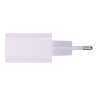 Зарядное устройство быстрое сетевое (220 В) SONNEN, Type-C PD 20 Вт, 3 A, белое, 455507, 455507