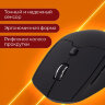Мышь беспроводная SONNEN V33, USB, 800/1200/1600 dpi, 6 кнопок, оптическая, черная, SOFT TOUCH, 513517, 513517