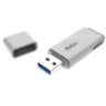 Флеш-диск 32GB NETAC U185, USB 2.0, белый, NT03U185N-032G-20WH, 513703