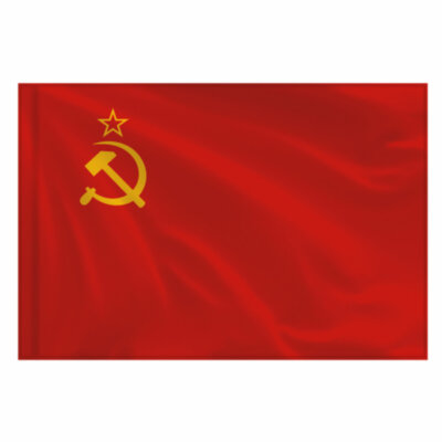 Флаг СССР 90х135 см, полиэстер, STAFF, 550229, 550229