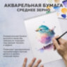 Бумага для акварели БОЛЬШАЯ А3 в коробке, 40 листов, 200 г/м2, среднее зерно, BRAUBERG ART CLASSIC, 116356, 116356