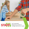 Клейкая лента 48 мм х 150 м упаковочная, прозрачная, толщина 40 микрон, STAFF EVERYDAY, 440160, 440160