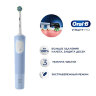 Зубная щетка электрическая ORAL-B (Орал-би) Vitality Pro, БЕЛАЯ/ГОЛУБАЯ, 1 насадка, 53019436, 608717