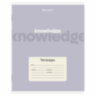 Тетрадь 24 л. BRAUBERG, линия, обложка картон, KNOWLEDGE, 107309, 107309