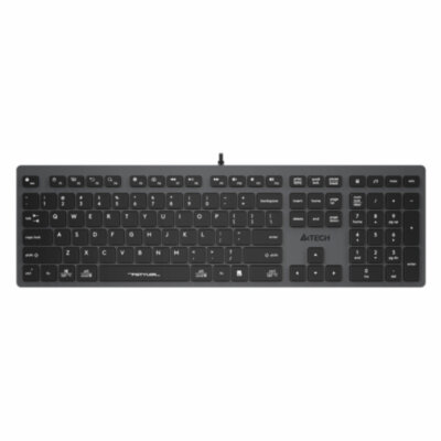 Клавиатура проводная A4TECH Fstyler FX50, USB, 109 кнопок, серая, 1624628, 513918