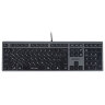 Клавиатура проводная A4TECH Fstyler FX50, USB, 109 кнопок, серая, 1624628, 513918