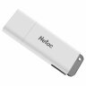 Флеш-диск 8 GB NETAC U185, USB 2.0, белый, NT03U185N-008G-20WH, 513701