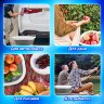 Таз складной силиконовый 10 литров круглый d=36 см для дома и дачи, LAIMA Home, 608669, 608669