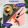 Ложка чайная одноразовая пластиковая 125 мм, черная, КОМПЛЕКТ 100 шт., ЭТАЛОН, WELDAY (ВЭЛДЭЙ), 607830, 607830