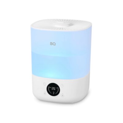 Увлажнитель воздуха BQ (БИ-КЬЮ) HDR1009, объем бака 4 л, 25 Вт, LED-дисплей, аромаконтейнер, белый, 86196444, 457544