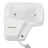 Фен для волос настенный SONNEN HD-2101 ULTRA PLUS, 1300 Вт, 2 скорости, белый, 608481, 608481
