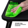Столик складной для ноутбука/завтрака BRABIX BT-002 (600х400х265 мм), черный, 532901, 532901