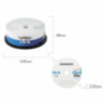 Диски CD-R SONNEN, 700 Mb, 52x, Cake Box (упаковка на шпиле) КОМПЛЕКТ 25 шт., 513531, 513531