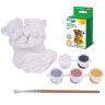 ФИГУРКА ИЗ ГИПСА с красками и кистью для росписи, ассорти, BRAUBERG KIDS, 665203, 12 штук, 665203