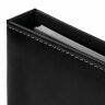Фотоальбом BRAUBERG "Premium Black" 20 магнитных листов 30х32 см, под кожу, черный, 391186, 391186