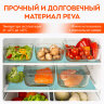 Коврики универсальные 6 шт., 30х45 см, для холодильника, полок, сервировки, бирюзовый, DASWERK, 609606, 609606
