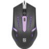 Мышь проводная DEFENDER Flash MB-600L, 800-1200 dpi, 4 кнопки + 1 колесо-кнопка, оптическая, черная, 52600, 513105