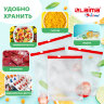 Пакеты с замком-застежкой (слайдер), комплект 15 шт., 1 литр, ПВД, толщина 45 микрон, LAIMA, 606220, 606220