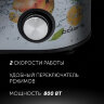 Соковыжималка POLARIS PEA 0829 Fruit Fusion, 800 Вт, стакан 0,35 л, емкость жмыха 1 л, пластик, сталь/черный, 15935, 456738
